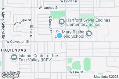 Map image of the property - 615 N Vine St