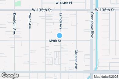 Map image of the property - 3301 W 139th St