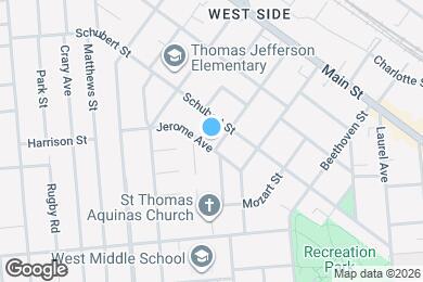 Map image of the property - 14 Jerome Ave