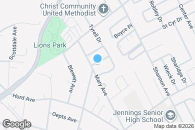Map image of the property - 8808 Eichler Pl