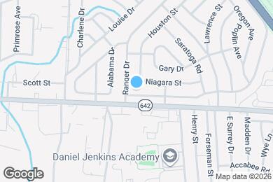 Map image of the property - 2829 Ranger Dr