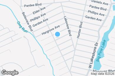 Map image of the property - 150 Orange Ave
