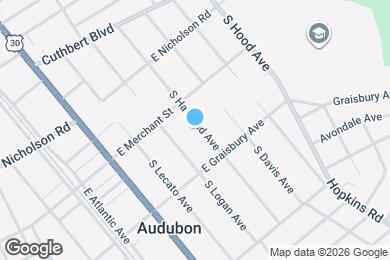 Map image of the property - 126 S Haviland Ave