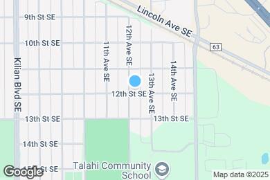 Map image of the property - 1205 12th St SE