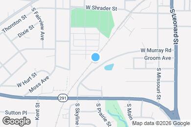 Map image of the property - 402 W Murray St