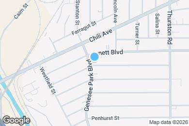 Map image of the property - 1242 Genesee Park Blvd