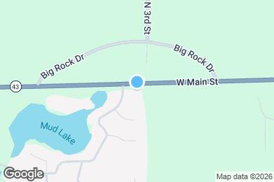 Map image of the property - 9527 W Main St