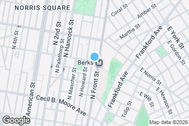Map image of the property - 102 W Berks St
