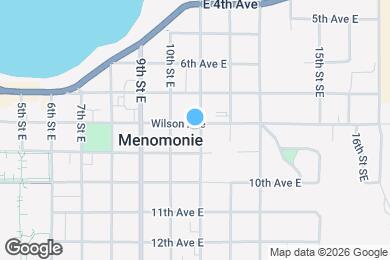 Map image of the property - 1022 Wilson Ave