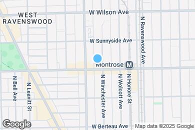 Map image of the property - 1944 W Montrose Ave