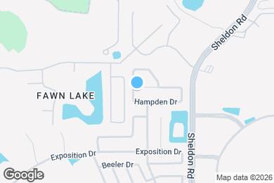 Map image of the property - 8803 Hampden Dr
