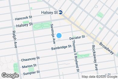 Map image of the property - 661 Decatur St
