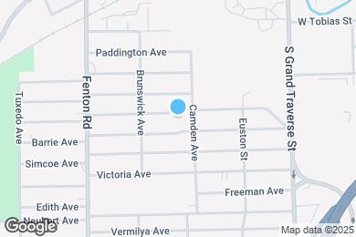 Map image of the property - 815 Bloor Ave