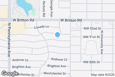 Map image of the property - 1403 Oxford Way