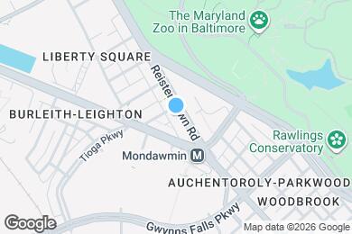 Map image of the property - 2732 Reisterstown Rd