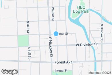 Map image of the property - 26 N Boardman St