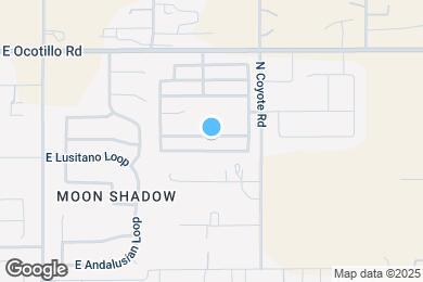 Map image of the property - 2457 E Meadow Creek Way