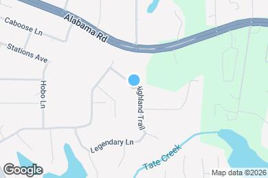 Map image of the property - 5217 Highland Trail