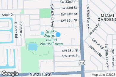 Map image of the property - 6130 SW 36th Ct