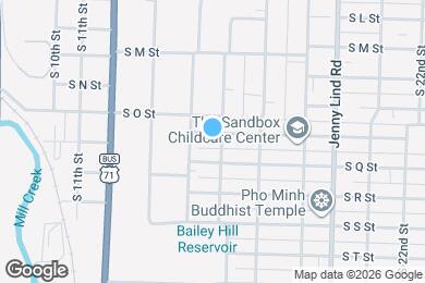 Map image of the property - 1516 S P St