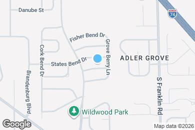 Map image of the property - 8114 Grove Berry Dr