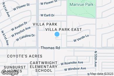 Map image of the property - 5704 W Thomas Rd