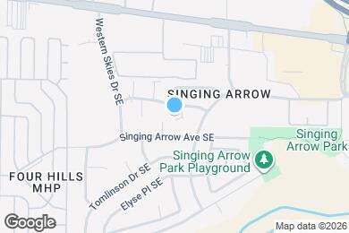 Map image of the property - 405 Dorado Ct SE