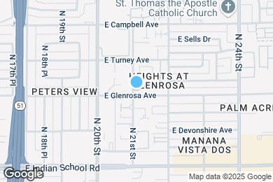 Map image of the property - 4301 N 21st St