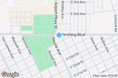Map image of the property - 1014 E 25th St