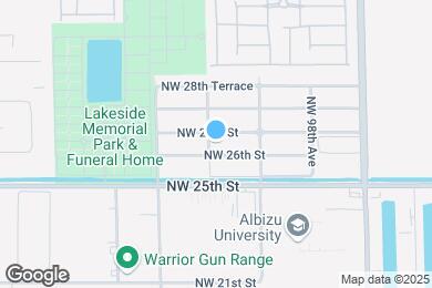 Map image of the property - 2665 NW 100th Ave