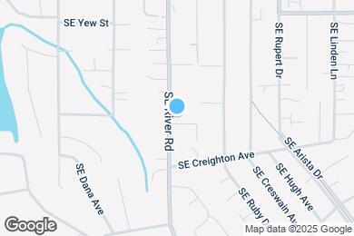 Map image of the property - 1805 SE Anspach St