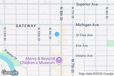 Map image of the property - 813-817 Saint Clair Ave