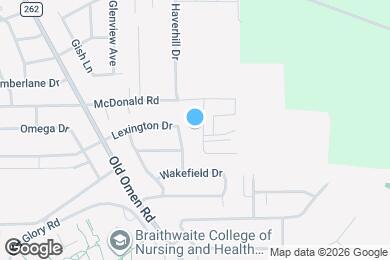Map image of the property - 2529 Westminster Dr