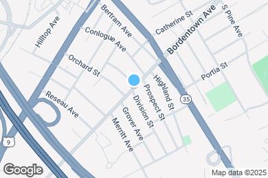 Map image of the property - 723 Bordentown Ave