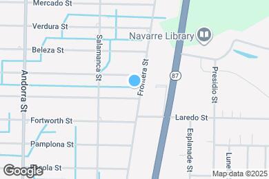 Map image of the property - 2103 Frontera St