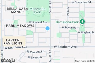 Map image of the property - 5719 S 31st Dr