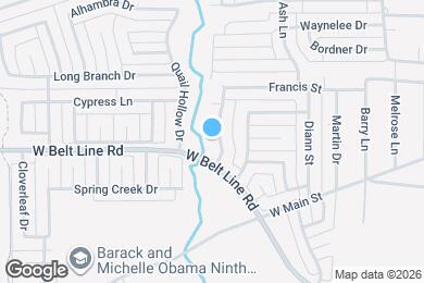 Map image of the property - 131 Annette St