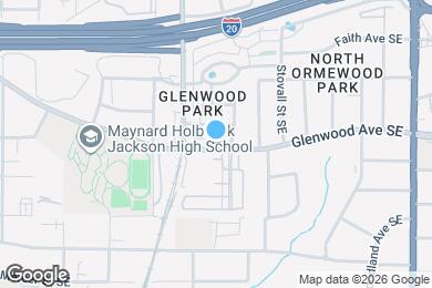 Map image of the property - 942 Glenwood Ave SE