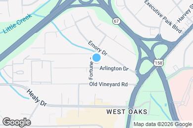 Map image of the property - 3255 Arlington Dr