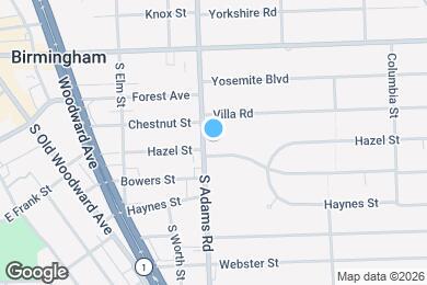 Map image of the property - 475 S Adams Rd