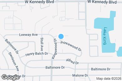 Map image of the property - 1117 Princewood Dr