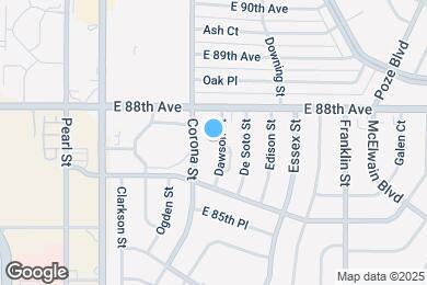 Map image of the property - 8771 Dawson St
