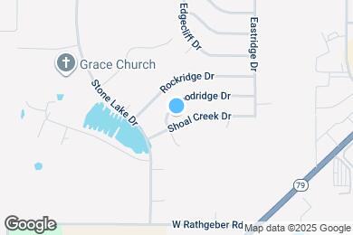 Map image of the property - 1735 Woodridge Dr