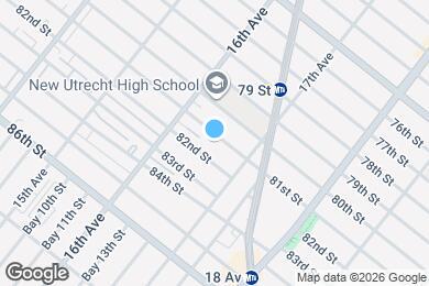 Map image of the property - 81 STREET