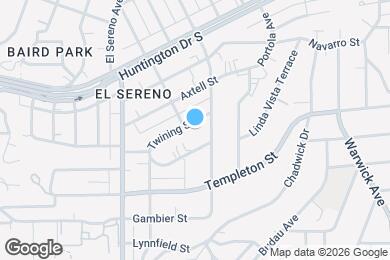 Map image of the property - 4966 Twining St