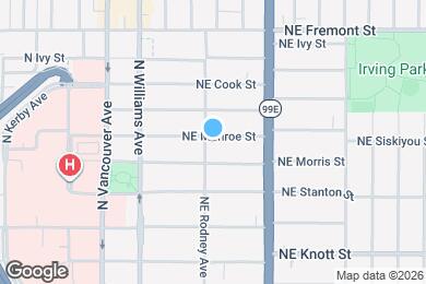 Map image of the property - 110 NE Monroe St