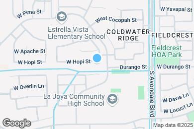 Map image of the property - 11759 W Hopi St