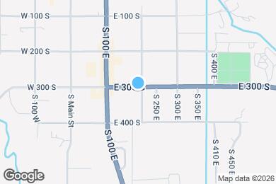 Map image of the property - 196 E 300 S