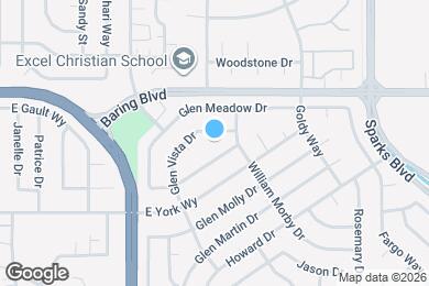 Map image of the property - 875 Glen Vista Dr
