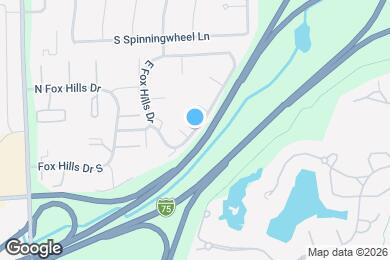 Map image of the property - 625 E Fox Hills Dr
